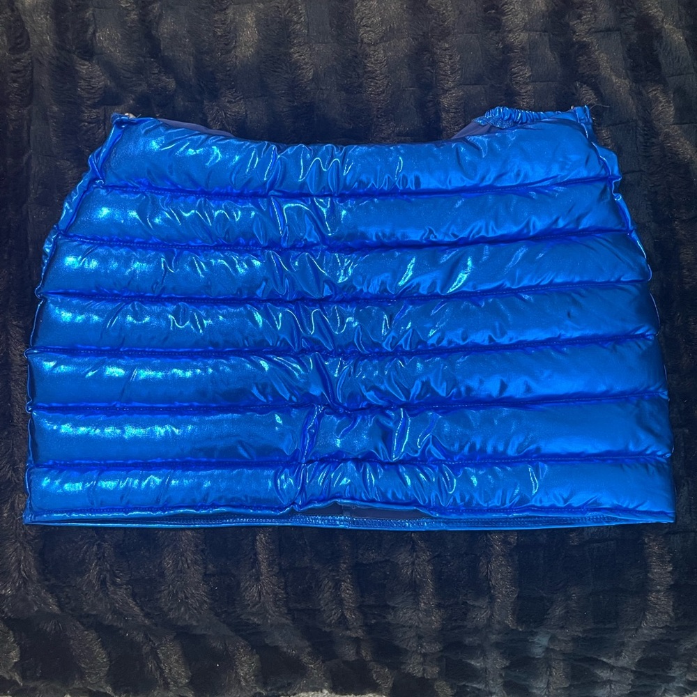 Royal Blue Puffer Skirt